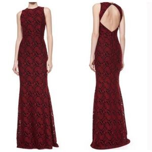 Alice + Olivia Roxie red&black dress sz 0